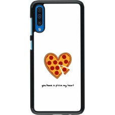 Samsung Galaxy A50 Case Hülle - Saint Valentines Day 26 You have my pizza heart