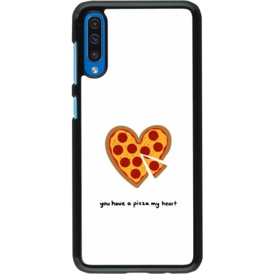 Samsung Galaxy A50 Case Hülle - Saint Valentines Day 26 You have my pizza heart