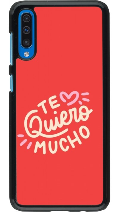 Samsung Galaxy A50 Case Hülle - Saint Valentines Day 26 Te quiero mucho