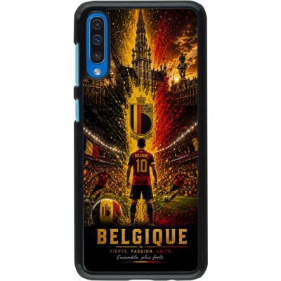 Coque Samsung Galaxy A50 - Football Belgique splash 2026