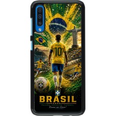 Samsung Galaxy A50 Case Hülle - Fussball Brasilien splash 2026