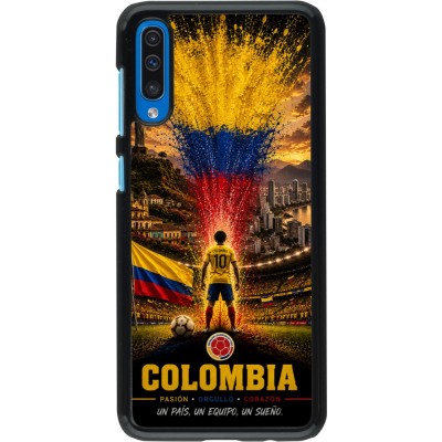 Coque Samsung Galaxy A50 - Football Colombie splash 2026