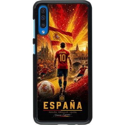 Samsung Galaxy A50 Case Hülle - Fussball Espanien splash 2026