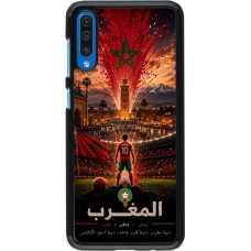 Samsung Galaxy A50 Case Hülle - Fussball Marokko splash 2026