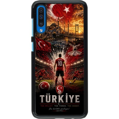 Samsung Galaxy A50 Case Hülle - Fussball Türkei splash 2026
