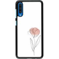 Samsung Galaxy A50 Case Hülle - Spring 23 minimalist flower