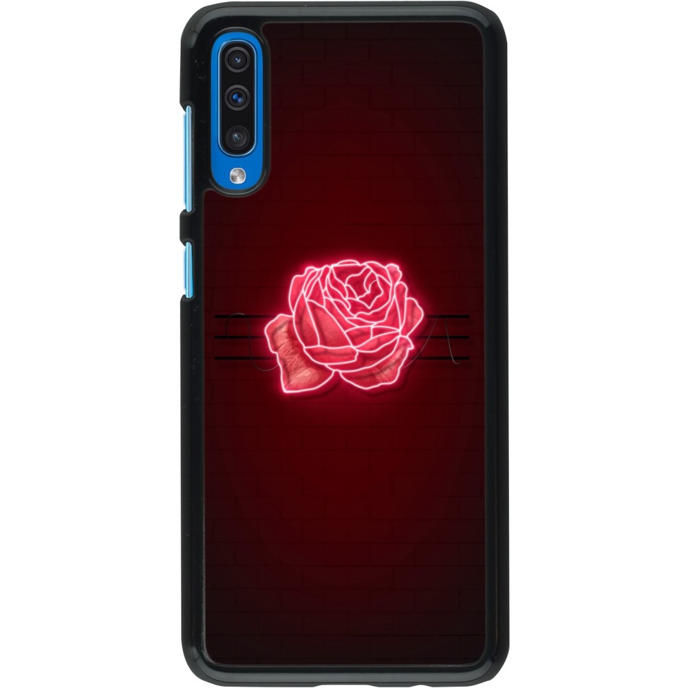 Samsung Galaxy A50 Case Hülle - Spring 23 neon rose