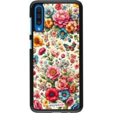 Samsung Galaxy A50 Case Hülle - Spring 25 fruehling bluetend