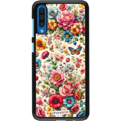 Coque Samsung Galaxy A50 - Spring 25 printemps fleuri
