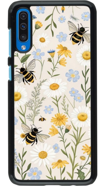Samsung Galaxy A50 Case Hülle - Pattern bees Spring 2026