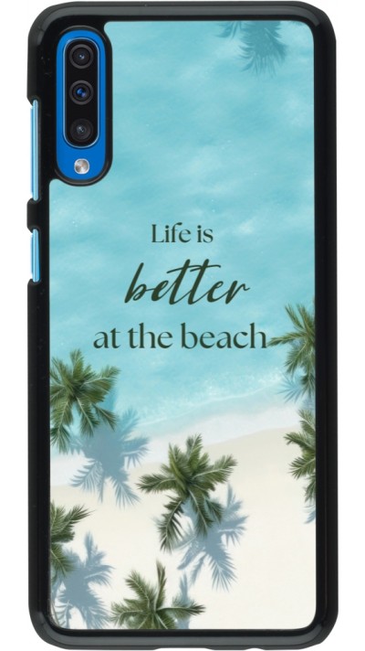 Coque Samsung Galaxy A50 - Summer 2025 Life is better at the beach