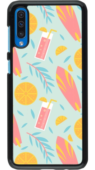 Coque Samsung Galaxy A50 - Summer 2025 Pattern citron