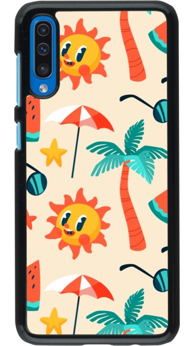 Coque Samsung Galaxy A50 - Summer 2025 Pattern soleil