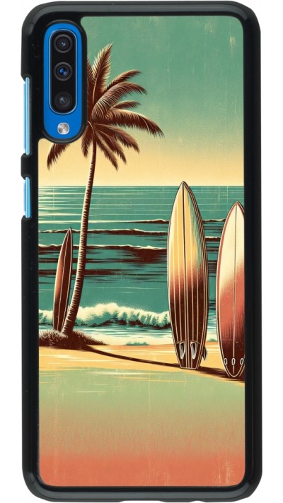 Samsung Galaxy A50 Case Hülle - Surf Paradise