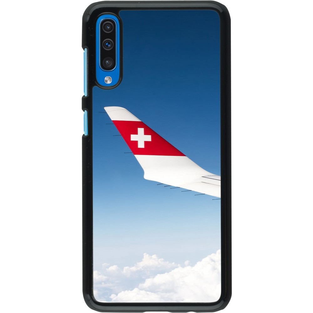 Coque Samsung Galaxy A50 - Fête Nationale Suisse Sky Swiss Flag
