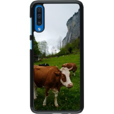Coque Samsung Galaxy A50 - Fête Nationale Suisse Vaches