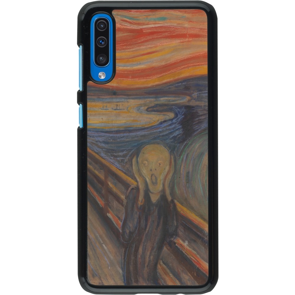 Samsung Galaxy A50 Case Hülle - Kunstbild - Der Schrei - Edvard Munch