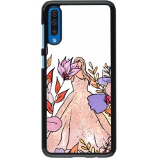 Coque Samsung Galaxy A50 - Taylor Swift Sketch - White