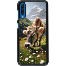 Coque Samsung Galaxy A50 - Vache montagne Valais