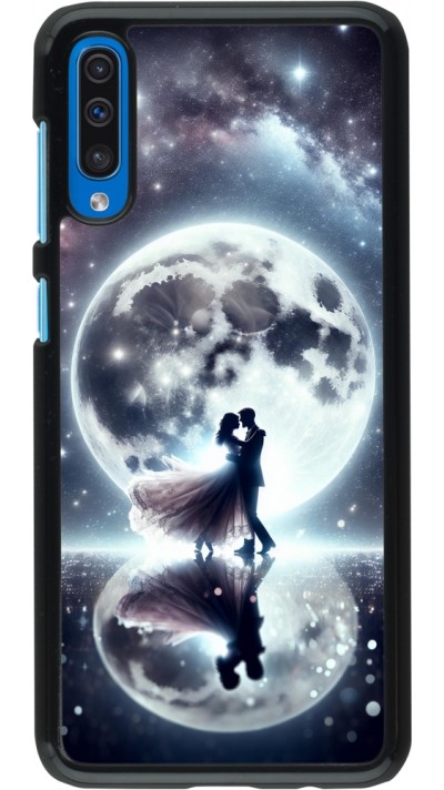 Coque Samsung Galaxy A50 - Valentine 2024 Love under the moon