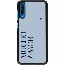 Coque Samsung Galaxy A50 - Valentine 2024 mucho amor azul