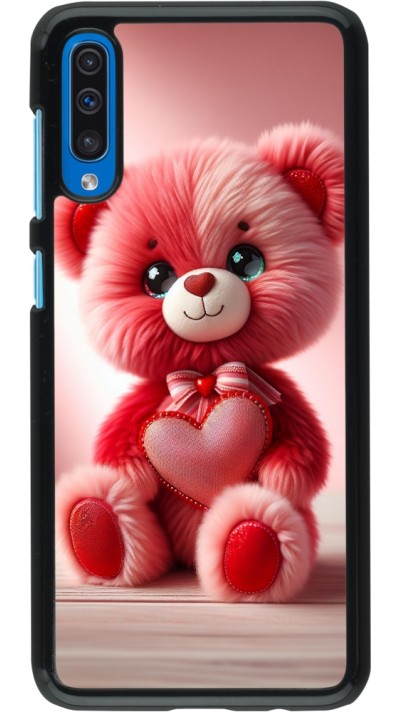 Coque Samsung Galaxy A50 - Valentine 2024 Ourson rose