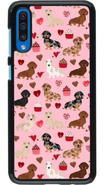 Coque Samsung Galaxy A50 - Valentine 2024 puppy love