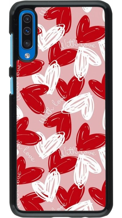 Coque Samsung Galaxy A50 - Valentine 2024 with love heart