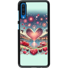 Samsung Galaxy A50 Case Hülle - Valentin 2025 Schick