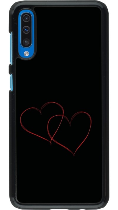 Coque Samsung Galaxy A50 - Valentine 2023 attached heart