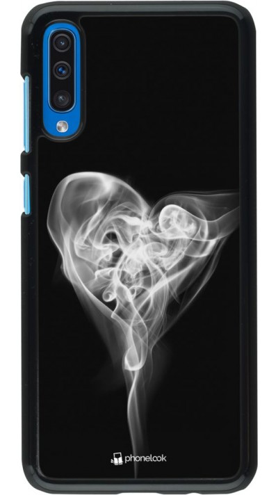 Coque Samsung Galaxy A50 - Valentine 2022 Black Smoke