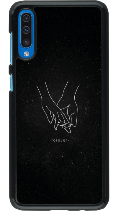 Coque Samsung Galaxy A50 - Valentine 2023 hands forever