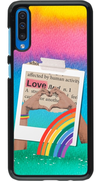 Coque Samsung Galaxy A50 - Valentine 2023 love is for everyone