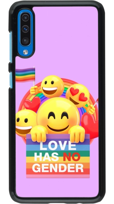 Coque Samsung Galaxy A50 - Valentine 2023 love has no gender