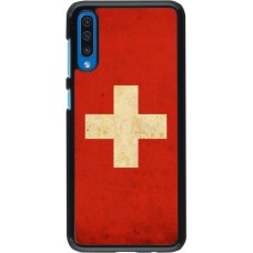 Coque Samsung Galaxy A50 - Vintage Flag SWISS