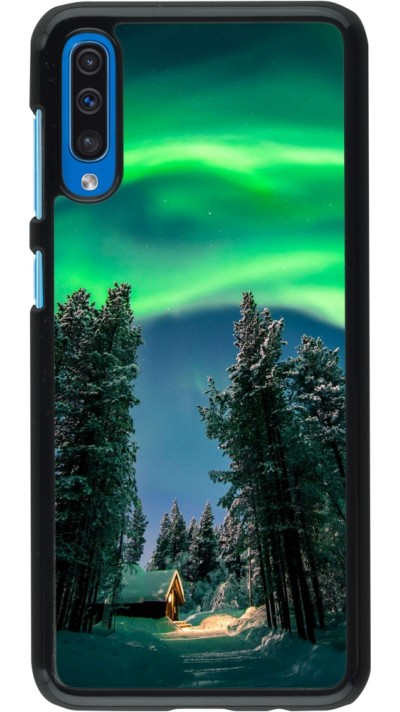 Coque Samsung Galaxy A50 - Winter 22 Northern Lights