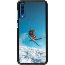 Samsung Galaxy A50 Case Hülle - Winter 22 Ski Jump