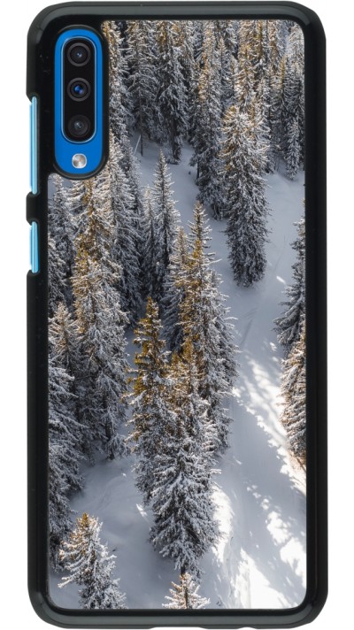 Coque Samsung Galaxy A50 - Winter 22 snowy forest
