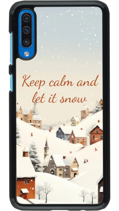 Coque Samsung Galaxy A50 - Winter 25 Winter Keep calm and let it snow