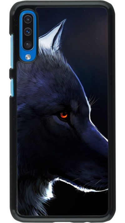 Hülle Samsung Galaxy A50 - Wolf Shape