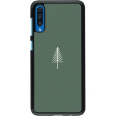Samsung Galaxy A50 Case Hülle - Christmas 22 minimalist tree