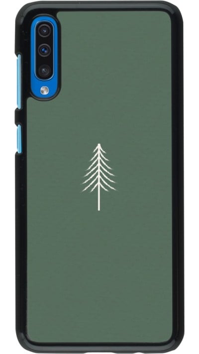 Samsung Galaxy A50 Case Hülle - Christmas 22 minimalist tree