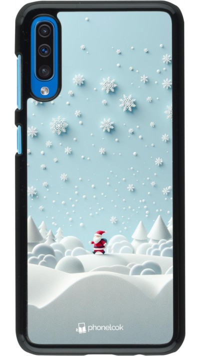 Coque Samsung Galaxy A50 - Noël 2023 Petit Père Flocon