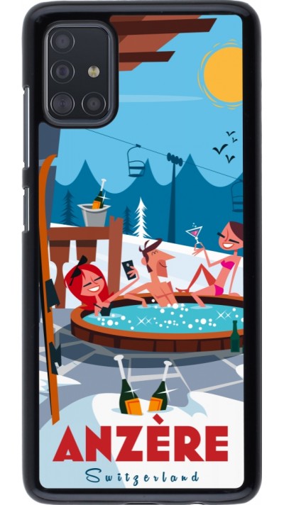 Coque Samsung Galaxy A51 - Anzère Mountain Jacuzzi