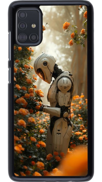 Coque Samsung Galaxy A51 - Astronaut flowers 2025