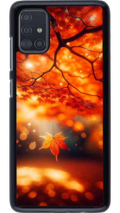 Samsung Galaxy A51 Case Hülle - Herbst Magisch Orange