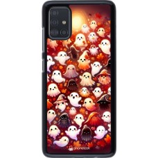 Samsung Galaxy A51 Case Hülle - Gespenster Herbst niedlich
