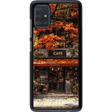 Samsung Galaxy A51 Case Hülle - Autumn 25 Coffee shop