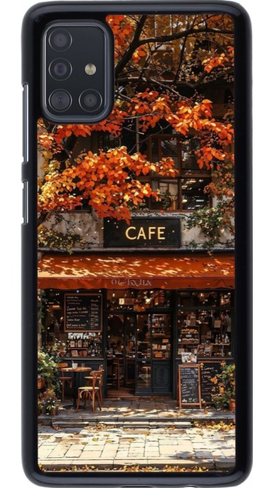 Coque Samsung Galaxy A51 - Autumn 25 Coffee shop