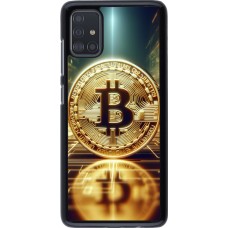 Samsung Galaxy A51 Case Hülle - Bitcoin Stehen